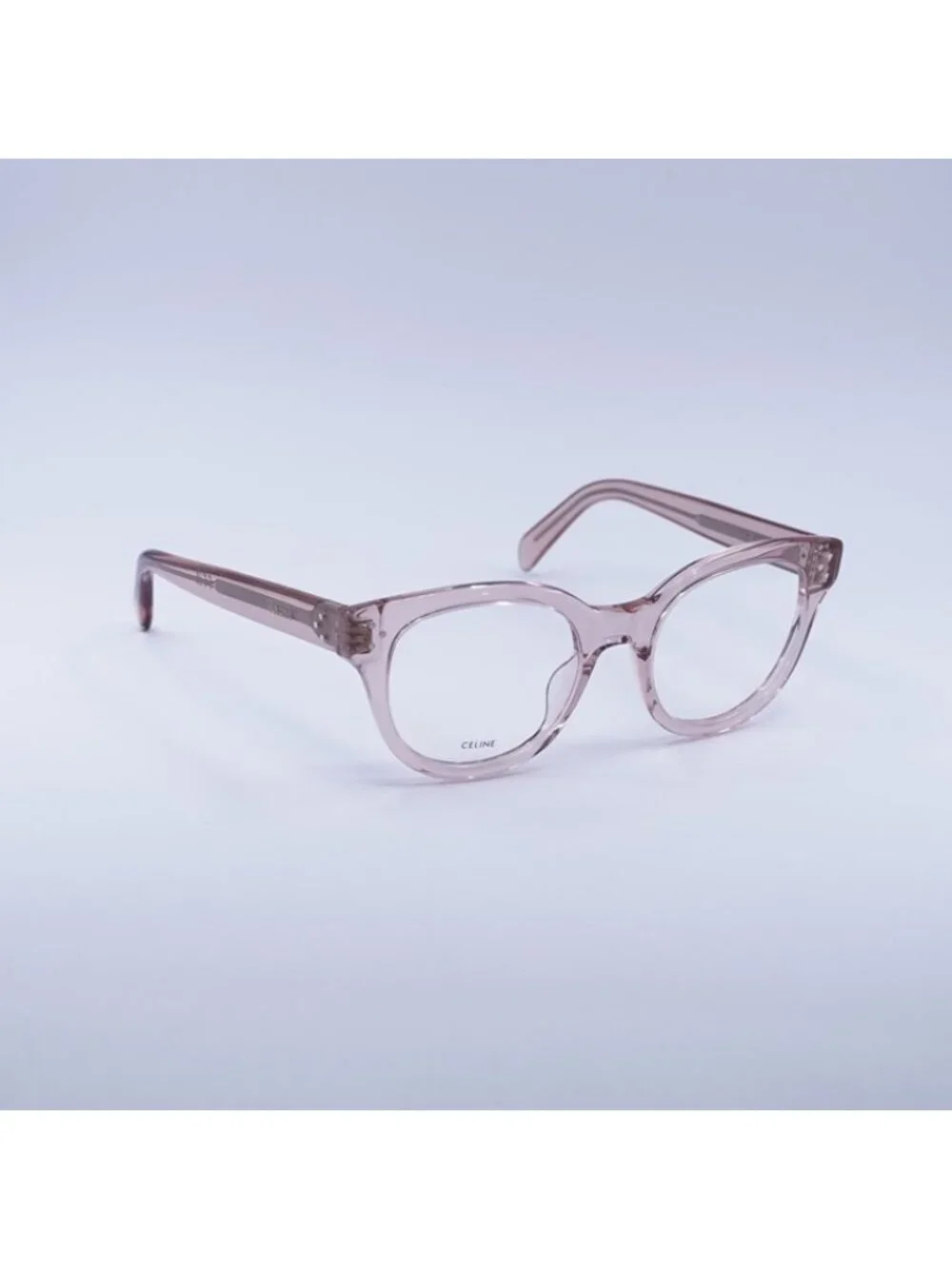 Celine CL50109I 072 Eyeglasses Shiny Light Pink 51mm Square Frame